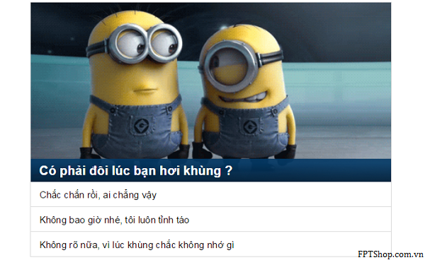 Hướng dẫn chơi ứng dụng vui Bạn là Minion nào