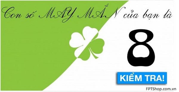 Con số may mắn của bạn là gì?