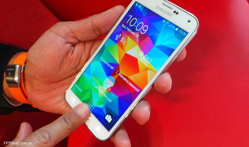 Cảm biến vân tay Galaxy S5 hay xảy ra lỗi