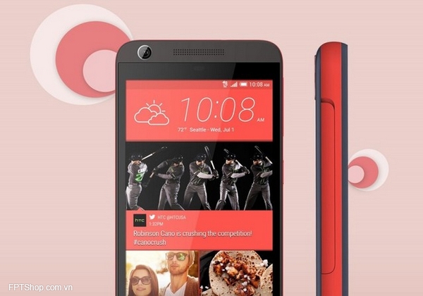 Dòng điện thoại mới của HTC có thiết kế trẻ trung