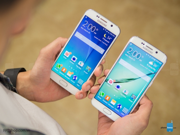 Hình ảnh đẹp của bộ đôi Galaxy S6 và Galaxy S6 Edge