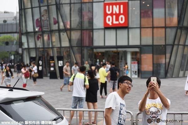 Khách hàng Uniqlo tăng đột biến chỉ để chụp ảnh