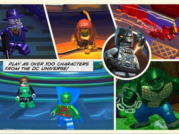Hóa thành hơn 100 nhân vật trong LEGO Batman: Beyond Gotham