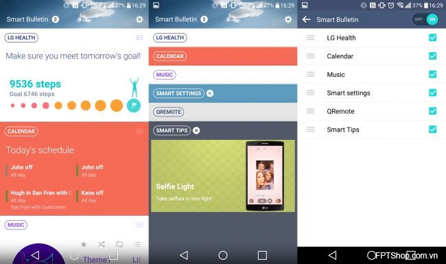 Thông báo thông minh trên LG G4