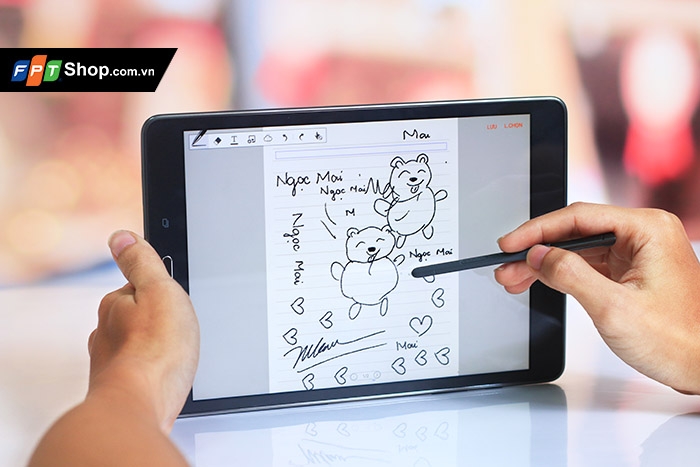 Làm việc, giải trí tốt hơn trên Galaxy Tab A 9.7