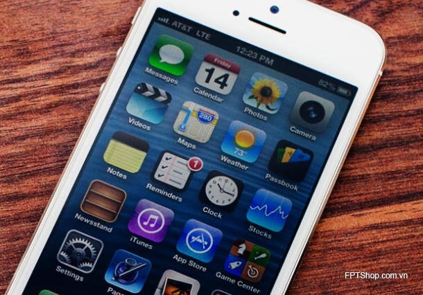 Smartphone iPhone 5S lock (giá bán 5,4 triệu đồng)