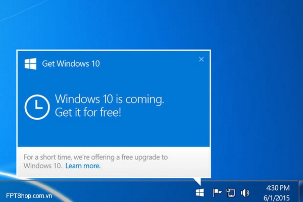 Windows 10 miễn phí