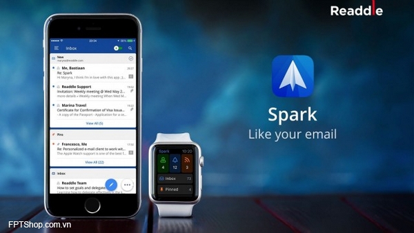 Spark – công cụ xử lý các tác vụ với email nhanh chóng