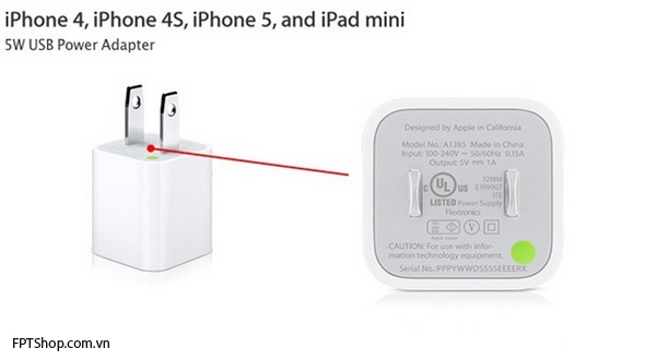 Sạc không chính hãng bao gồm những gì