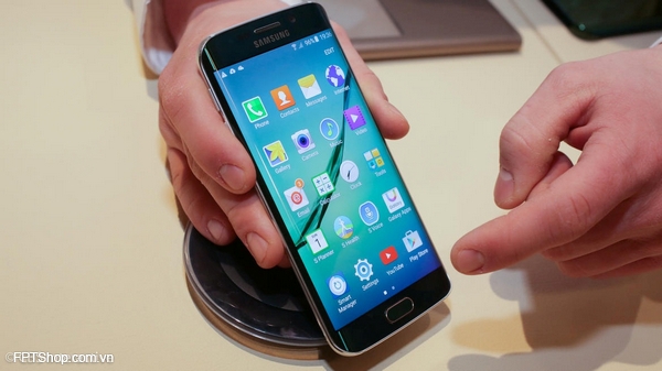 Màn hình cong trên Galaxy S6 Edge
