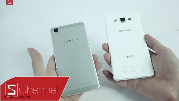 Trên tay Oppoo R7 và Samsung Galaxy A7 Duos