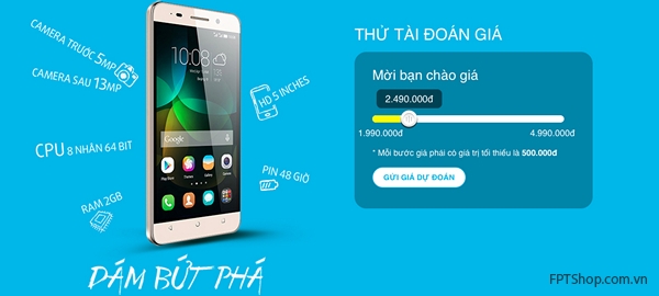 Huawei Honor 4C được hàng ngàn người Việt đón đợi