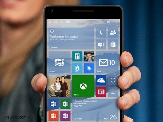 Bên cạnh việc yêu cầu cấu hình phần cứng thấp, Windows 10 Mobile  còn có thể kết hợp tốt với nhiều dòng vi xử lý trong thời điểm hiện tại