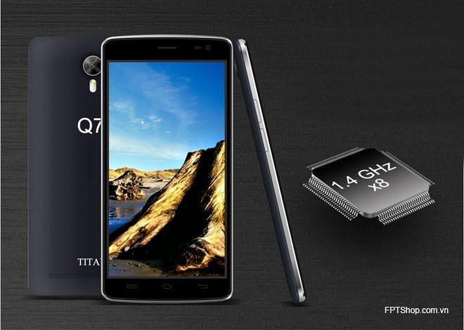 2. Smartphone Titan Q7Plus