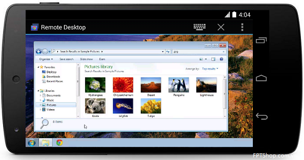 Ứng dụng Chrome Remote Desktop