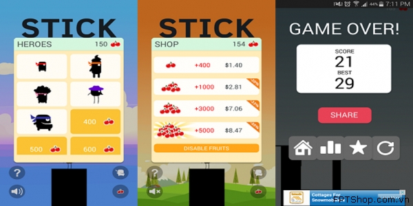 Game Stick Hero