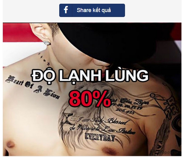 Ứng dụng Chàng trai của bạn lạnh lùng cỡ nào