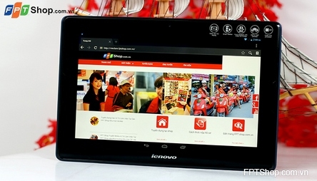 Màn hình 10.1 inch cực ấn tượng với Lenovo A10 3G