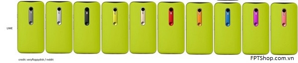 Một số hình ảnh lộ diện về vỏ máy Moto G 2015