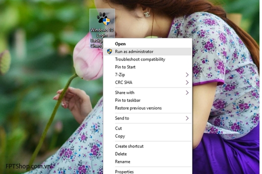 Thay hình nền đăng nhập ấn tượng cho Windows 10