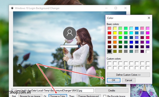 Thay hình nền đăng nhập ấn tượng cho Windows 10