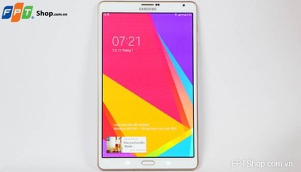 Hiệu năng mạnh mẽ với Samsung Galaxy Tab S 8.4