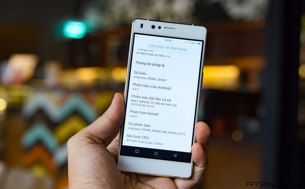 Thiết kế Mobiistar Prime Xense