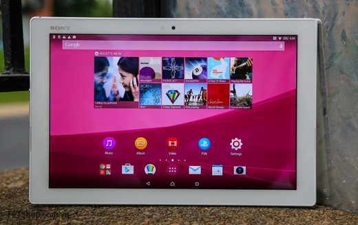 Khả năng hiển thị trên Sony Xperia z4 Tablet