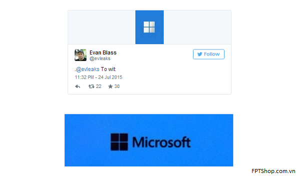 Dòng chia sẻ về logo mới của Lumia