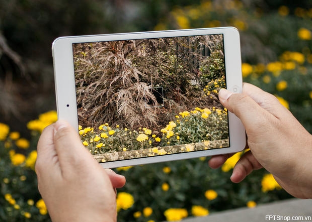 iPad Mini cũng làm rất tốt nhiệm vụ trong khi quay clip