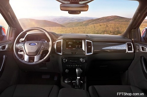 Nội thất của Ford Everest 2016