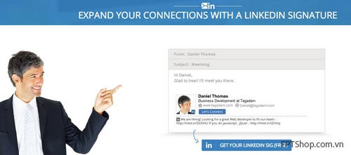 Bạn có cảm nhận được mình nhận được ít email từ Linkedln