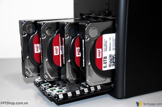 WD MyCloud EX4100 lưu trữ “tẹt ga” với 4 ổ cứng rời