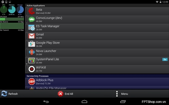 SystemPanelLite Task Manager
