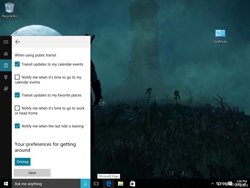 Để Cortana hiểu bạn hơn