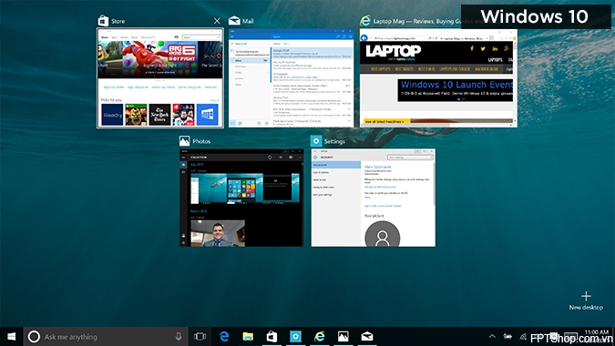 So với OS X, Windows 10 tỏ ra tự động hơn rất nhiều