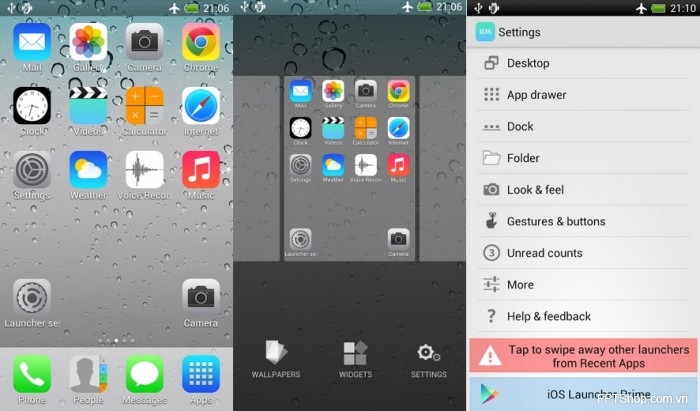 Launcher for iOS