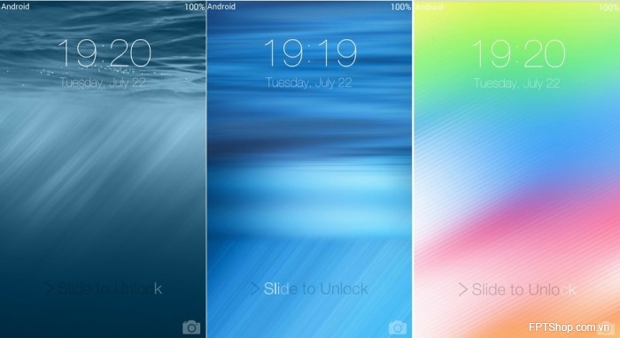 OS 8 Lock Screen