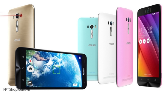 Asus Zenfone 2 Laser với sự trải nghiệm siêu máy ảnh