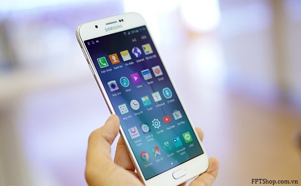 Đập hộp Samsung Galaxy A8