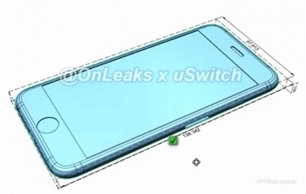 hình ảnh mới nhất về iPhone 6S