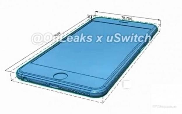 hình ảnh mới nhất về iPhone 6S