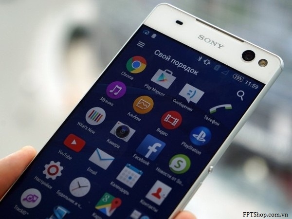 Sony Xperia C5 Ultra ấn tượng với viền máy siêu siêu mỏng