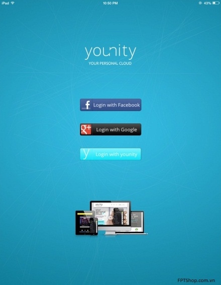 Hướng dẫn cài đặt ứng dụng Younity