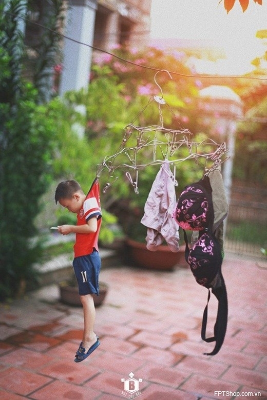 Bộ ảnh Đứa trẻ công nghệ đáng suy ngẫm thế hệ mầm non của đất nước