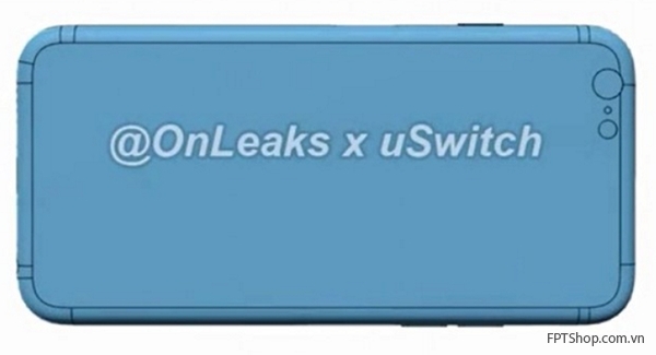 hình ảnh đồ họa mô tả khung máy của chiếc iPhone 6s