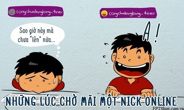 Không phải xin được nick Yahoo là có thể trò chuyện ngay mà còn phải chờ đợi “đối tượng” phản hồi lại bằng cách chấp nhận