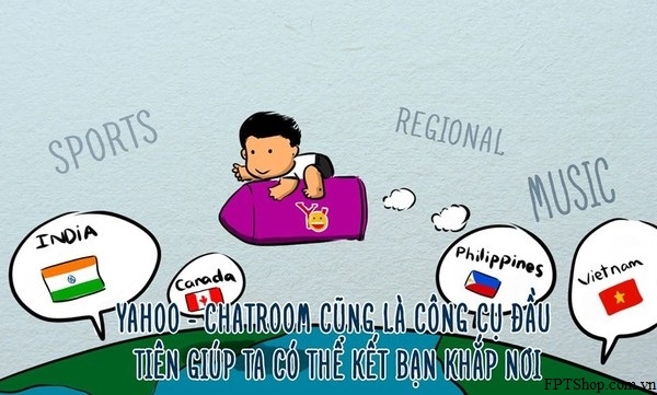 Ngoài việc add nick chat của người thân, bạn bè, đối tượng cưa cẩm, người dùng còn có thể vào phòng Chat Room để được làm quen nhiều hơn với bạn bè khắp nơi trên thế giới.