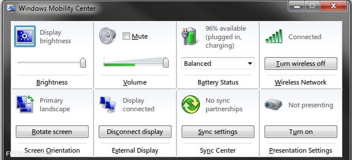 Tổ hợp phím Windows + X