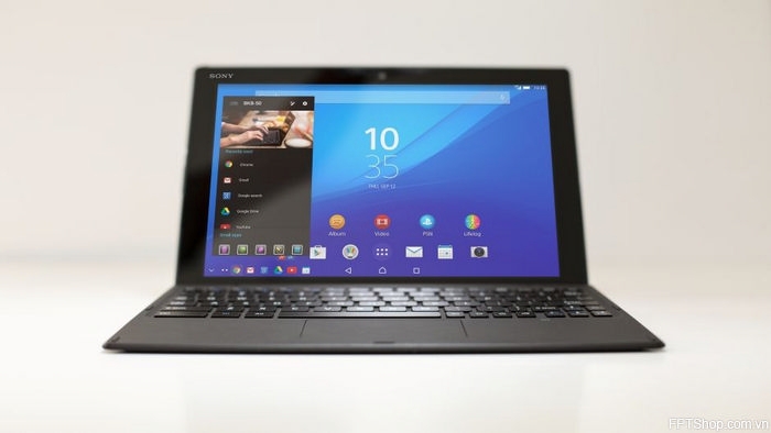 Phần mềm của Xperia Z4 Tablet